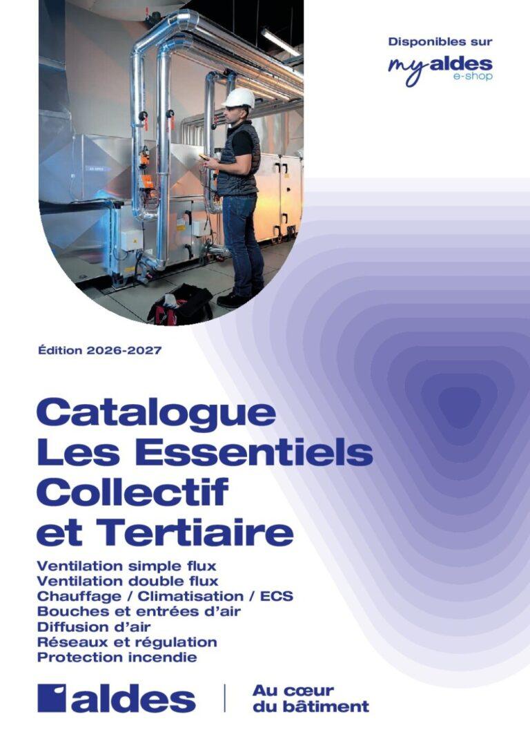 Couverture : Aldes – Les Essentiels Collectif & Tertiaire