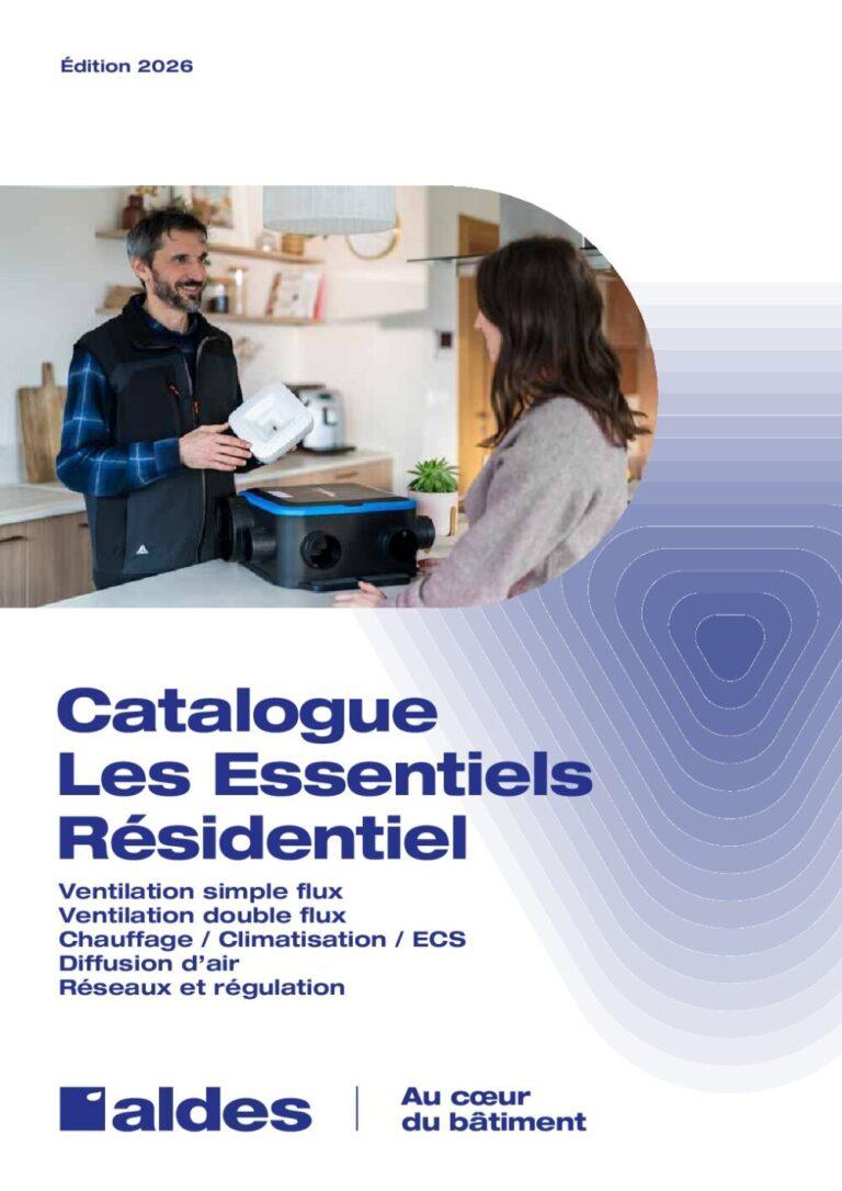 Couverture : Aldes – Les Essentiels Résidentiel