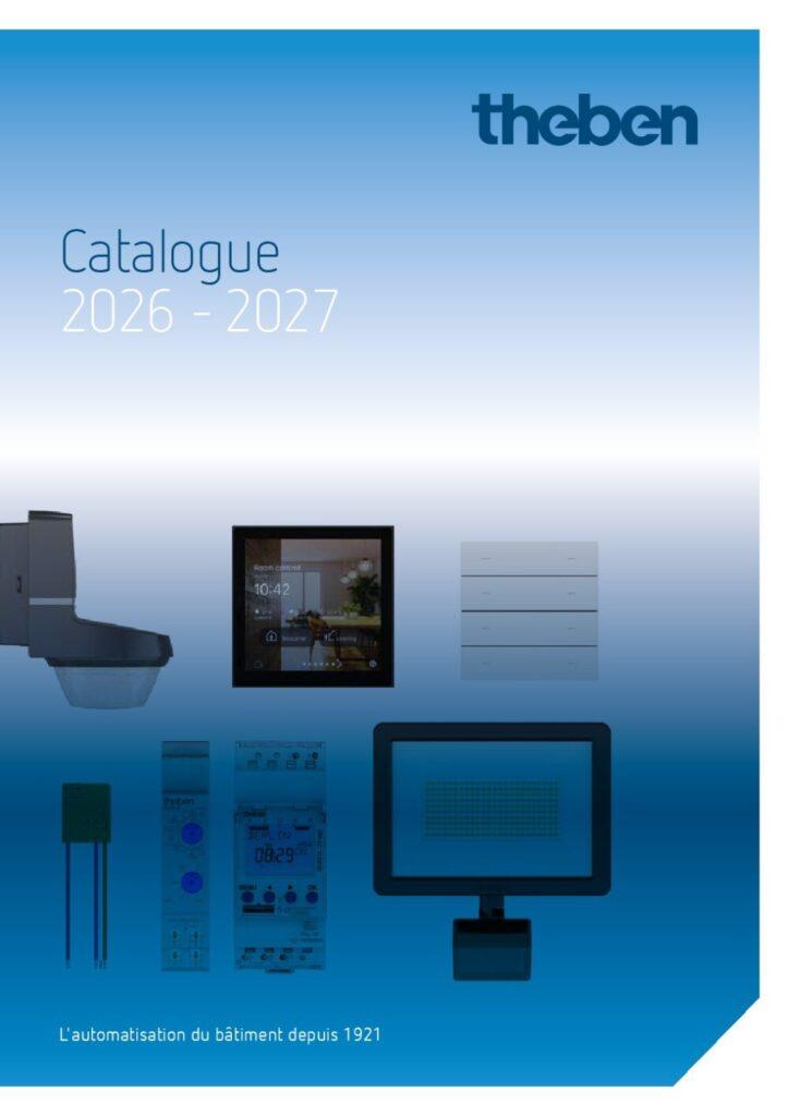Couverture : Catalogue Theben 2026-2027
