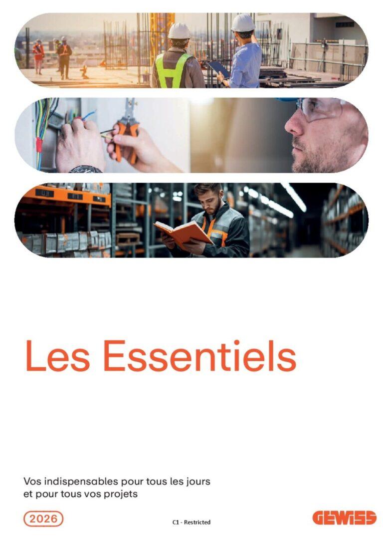Couverture : Gewiss – Les Essentiels 2026