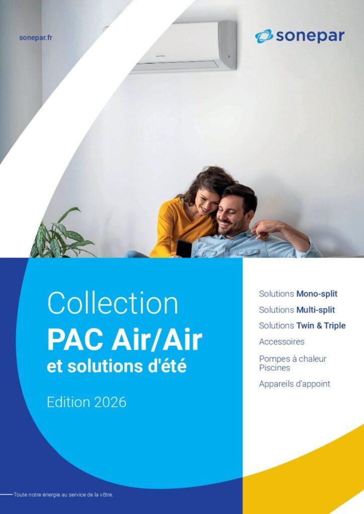 Couverture : Sonepar – Collection PAC Air/Air et solutions d&rsquo;été