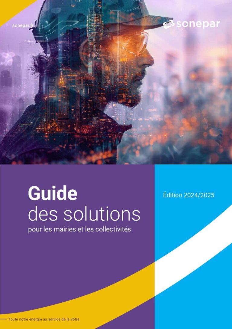 Couverture : Sonepar – Guide des solutions pour les mairies et collectivités
