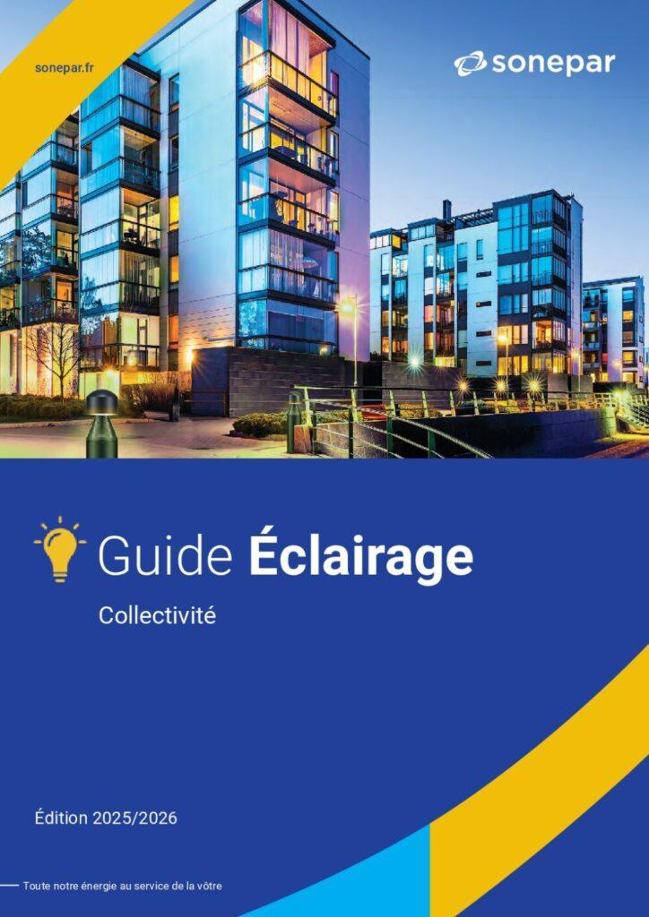 Couverture : Sonepar – Guide éclairage 2025 : Collectivité