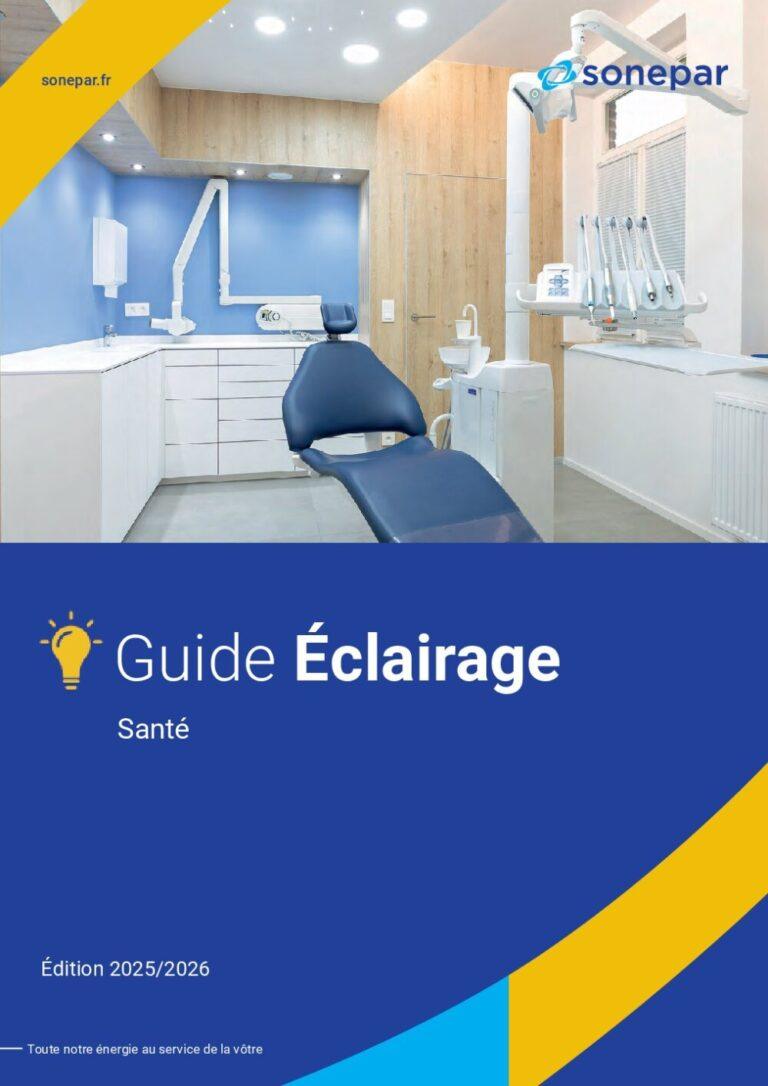Couverture : Sonepar – Guide éclairage 2025 : Santé