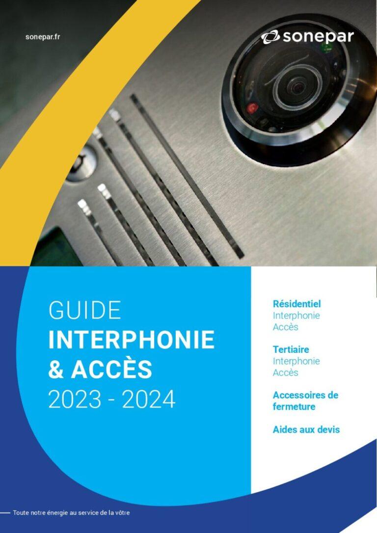 Couverture : Sonepar – Guide interphonie et accès